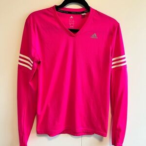 Adidas Climalite bright Pink Running Top